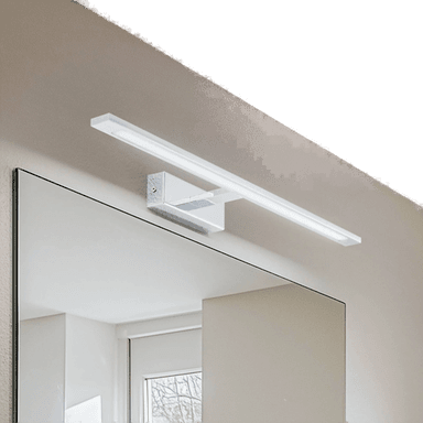 Tk Lighting Gallery LED-vegglampe, kromfarget