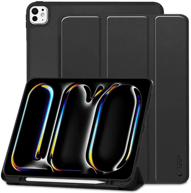 Techprotect iPad Pro 11" SC Deksel med Apple Pencil Holder - Svart