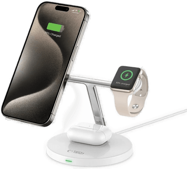 Techprotect A35 3-i-1 Magnetisk Lader 15W