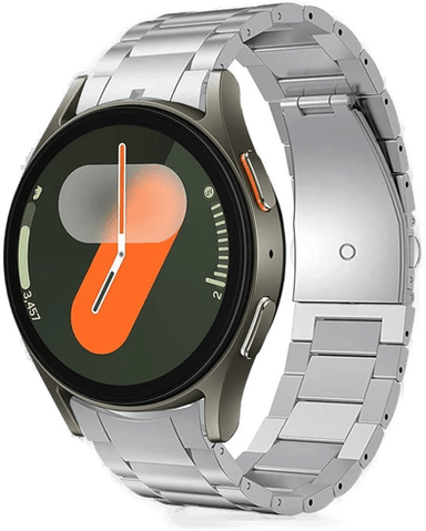 Techprotect Stainless Rem til Samsung Galaxy Watch 4/5/6/7/FE - Sølv