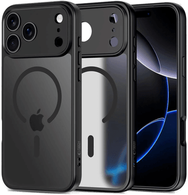 Techprotect iPhone 17 Pro Max Deksel - Matt Svart