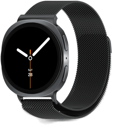 Techprotect Milanse Rustfritt Stålrem til Samsung Galaxy Watch 8/8 Classic