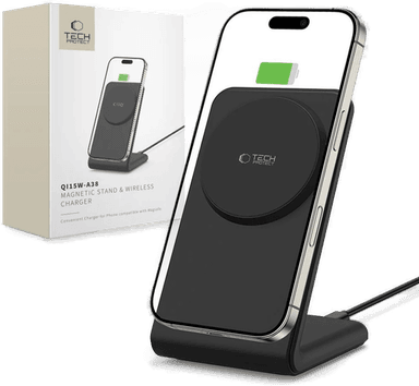 Techprotect MagSafe Trådløs Lader QI15W-A38