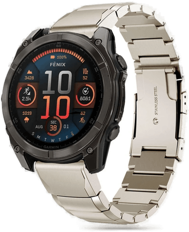 Techprotect QuickFit Stål Stropp 26 mm Sølv