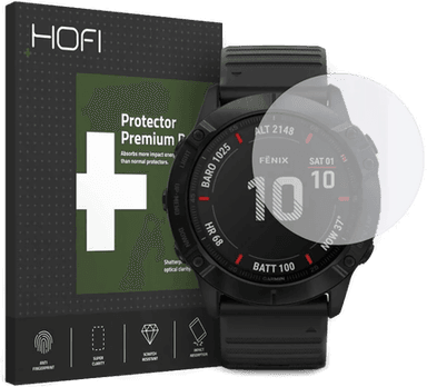 Hofi Herdet Glass til Garmin Fenix 6X/6X Pro