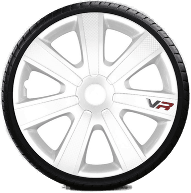 Argo 16 VR CARBON WHITE Hjulkapsler