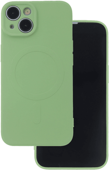 Tfo Simple Color Mag-deksel iPhone 15 - Lysegrønn