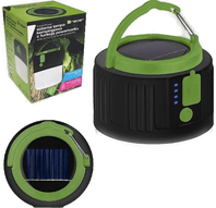 Tracer Saulės energija kempingo žibintas