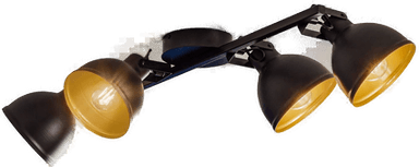 Sigma Taklampe Trial, svart/gull