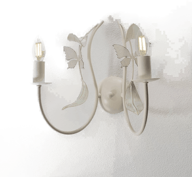 Luminex Summer vegglampe, hvit/grønn/rosa