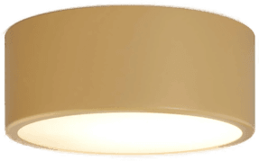 Cleo taklampe Temar Lighting, Ø 20 cm, gullfarget