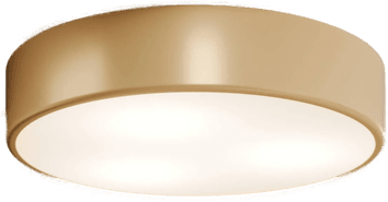 Cleo taklampe Temar Lighting, Ø 40 cm, gullfarget
