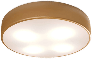 Cleo taklampe 50 cm gullfarget Temar Lighting