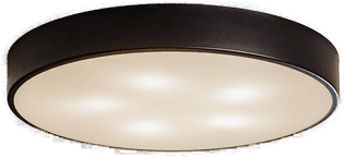 Temar Lighting Cleo taklampe, svart, Ø 60cm