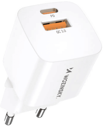 Wozinsky Vegglader 20W USB-A / USB-C