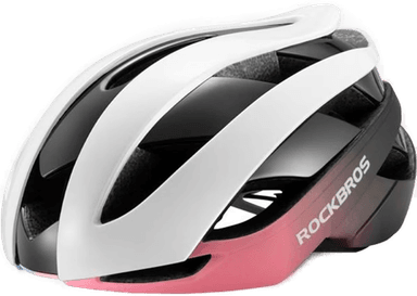 Rockbros Sykkelhjelm Large Blå/Rosa