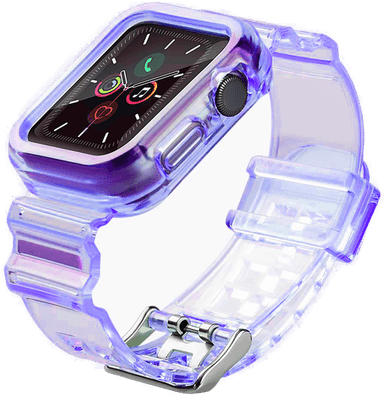 Hurtel Strap Light Silikonreim 42mm - Lilla