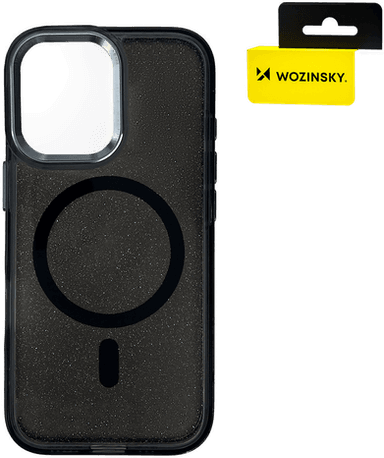 Wozinsky Glitter MagSafe Deksel Samsung Galaxy S25 Ultra - Svart