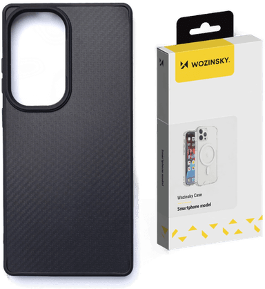 Wozinsky Carbon Fiber MagSafe Deksel - Svart