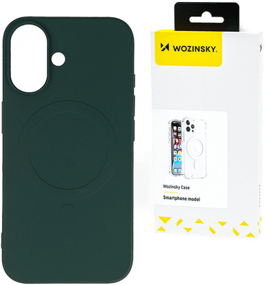 Wozinsky Liquid Silicone MagSafe Deksel Samsung Galaxy S25+ - Grønn