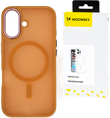 Wozinsky Fashion MagSafe-deksel Samsung Galaxy S25+ Oransje