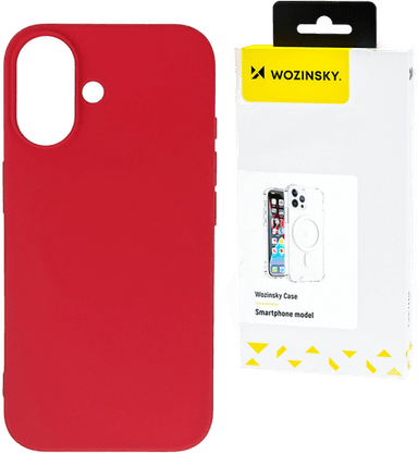 Wozinsky Silikondeksel Samsung Galaxy S25 - Rød