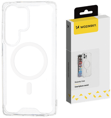 Wozinsky Clear Corner MagSafe Deksel for Samsung Galaxy S25