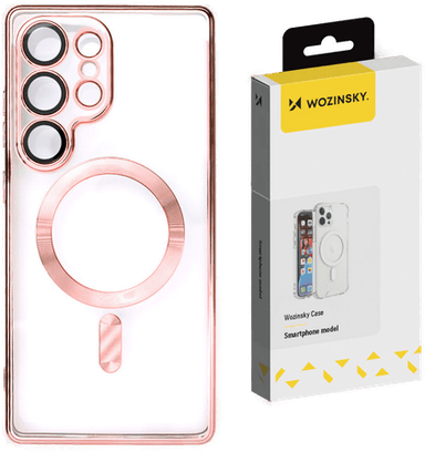 Wozinsky Magsafe Deksel for Samsung Galaxy S25 - Rosa