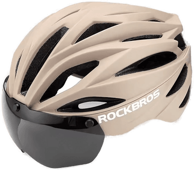 Rockbros sykkelhjelm med UV-visir