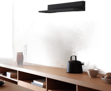 Luminex Vegglampe 60 cm svart stål