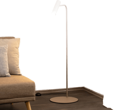 Luminex Gulvlampe Axion, beige, 115 cm