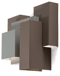 Luminex Vegglampe Wall, beige, 5 x G9