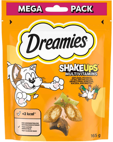 Dreamies Shakeups Multivitamins Snacks 4 x 165 g