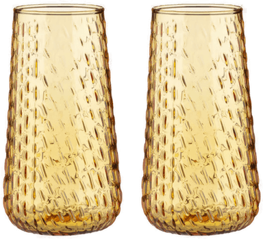 Marimekko Syksy long tumbler glass 2-pakning