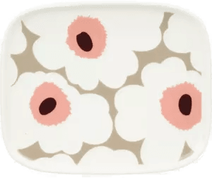 Marimekko Unikko tallerken 12x15 cm