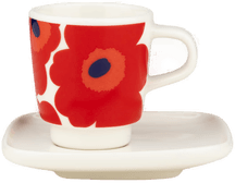 Marimekko Unikko espressokopp med fat