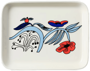 Arabia Puutarhurit tallerken 15x19 cm