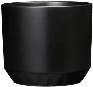 Arabia Ilona krukke Matt svart