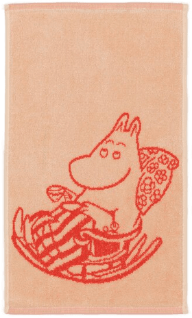 Moominarabia Mummi håndkle 30x50 cm Mummimamma fersken