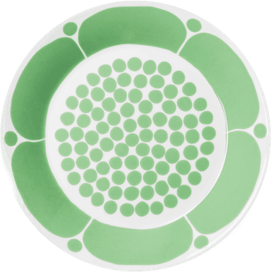 Arabia Sunnuntai tallerken Grønn Ø26 cm