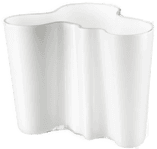 Iittala Alvar Aalto vase 16 cm hvit