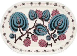 Iittala Taika Sato serveringstallerken oval 41 cm