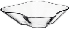 Iittala Aalto blomster skål 27,9x7,5 cm klar