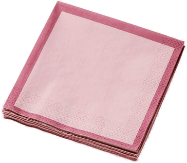 Iittala serviett 33x33 cm pink/rose