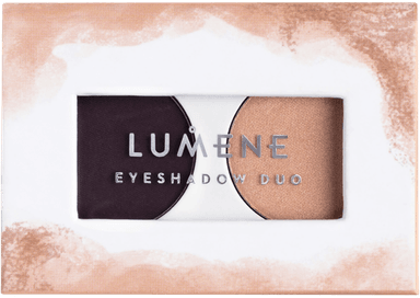 Lumene Bright Eyes Eyeshadow Duo Dusk & Dawn