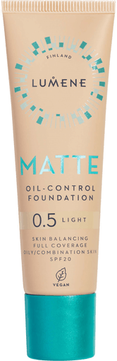 Lumene Matte Oil-Control Foundation SPF20 0.5 Light