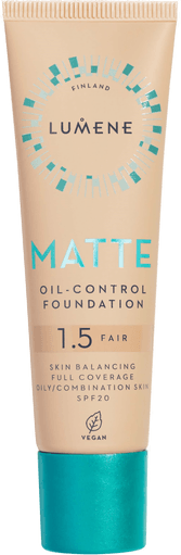Lumene Matte Oil-Control Foundation SPF20 1.5 Fair