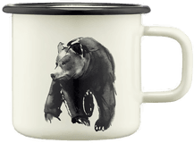 Muurla Teemu Järvi emaljekrus 37 cl Bjørn