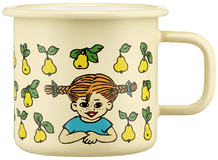 Muurla Pippi Långstrump emaljekrus 3,7 dl