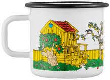 Muurla Pippi Långstrump emaljekrus 3,7 dl